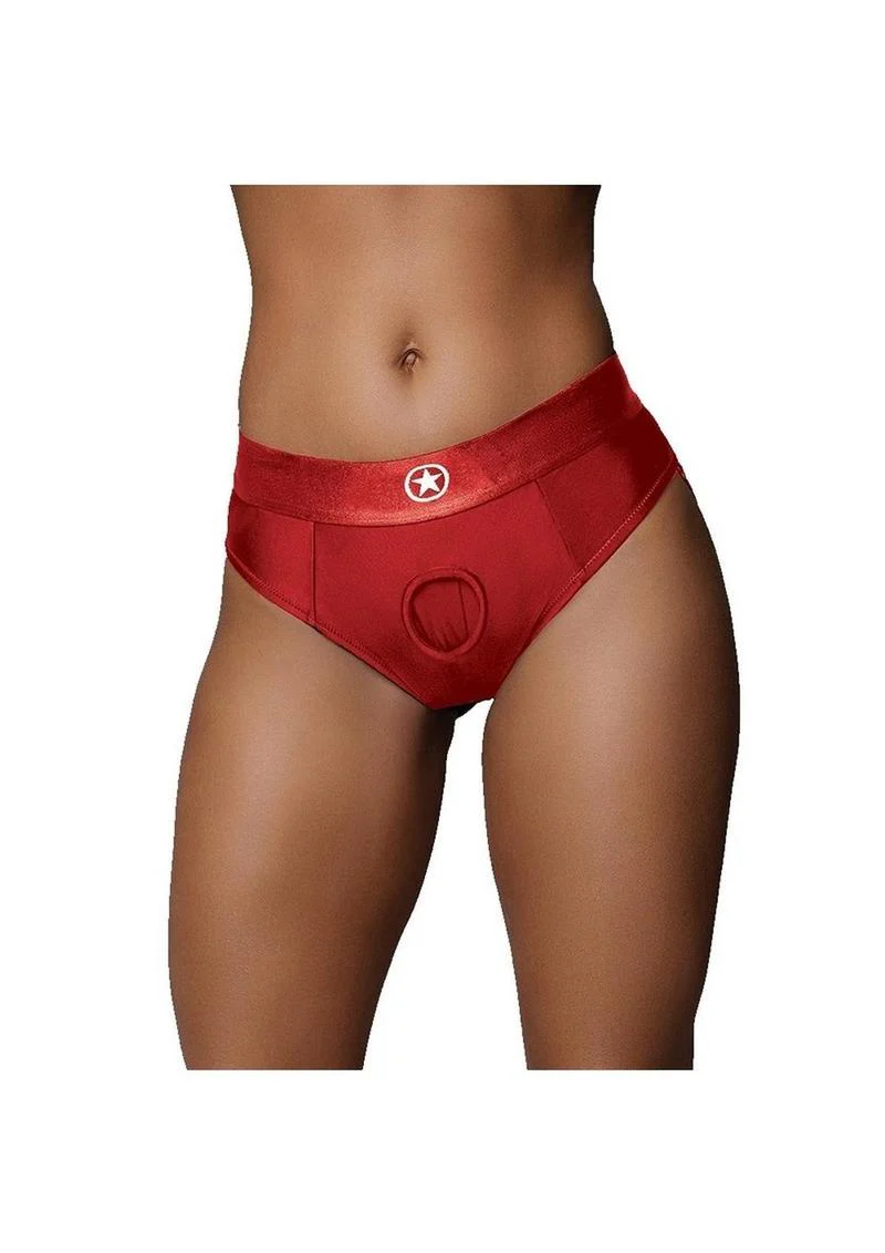 Ouch! Vibrating Strap-On Thong With Rechargeable Bullet - Image 11
