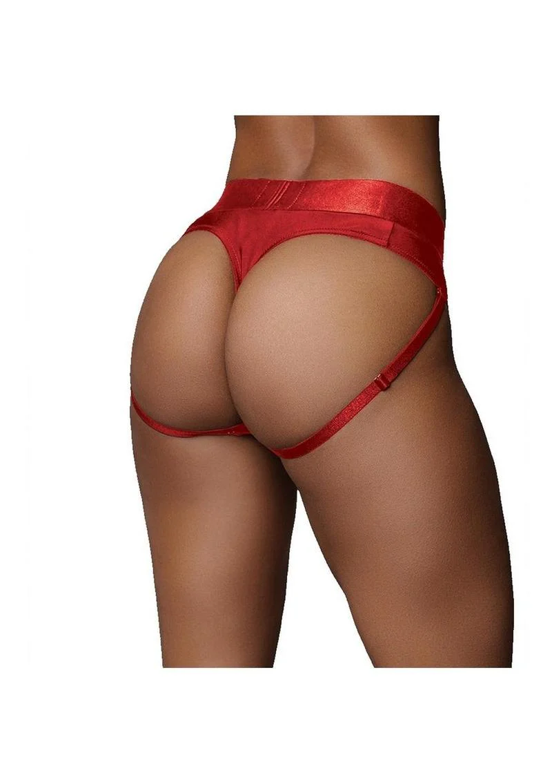 Ouch! Vibrating Strap-On Thong With Rechargeable Bullet - Image 12