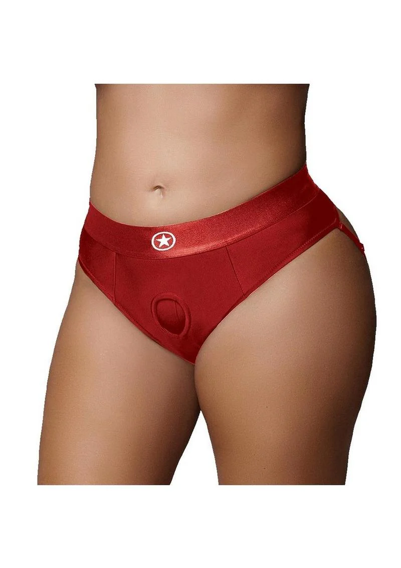 Ouch! Vibrating Strap-On Thong With Rechargeable Bullet - Image 13