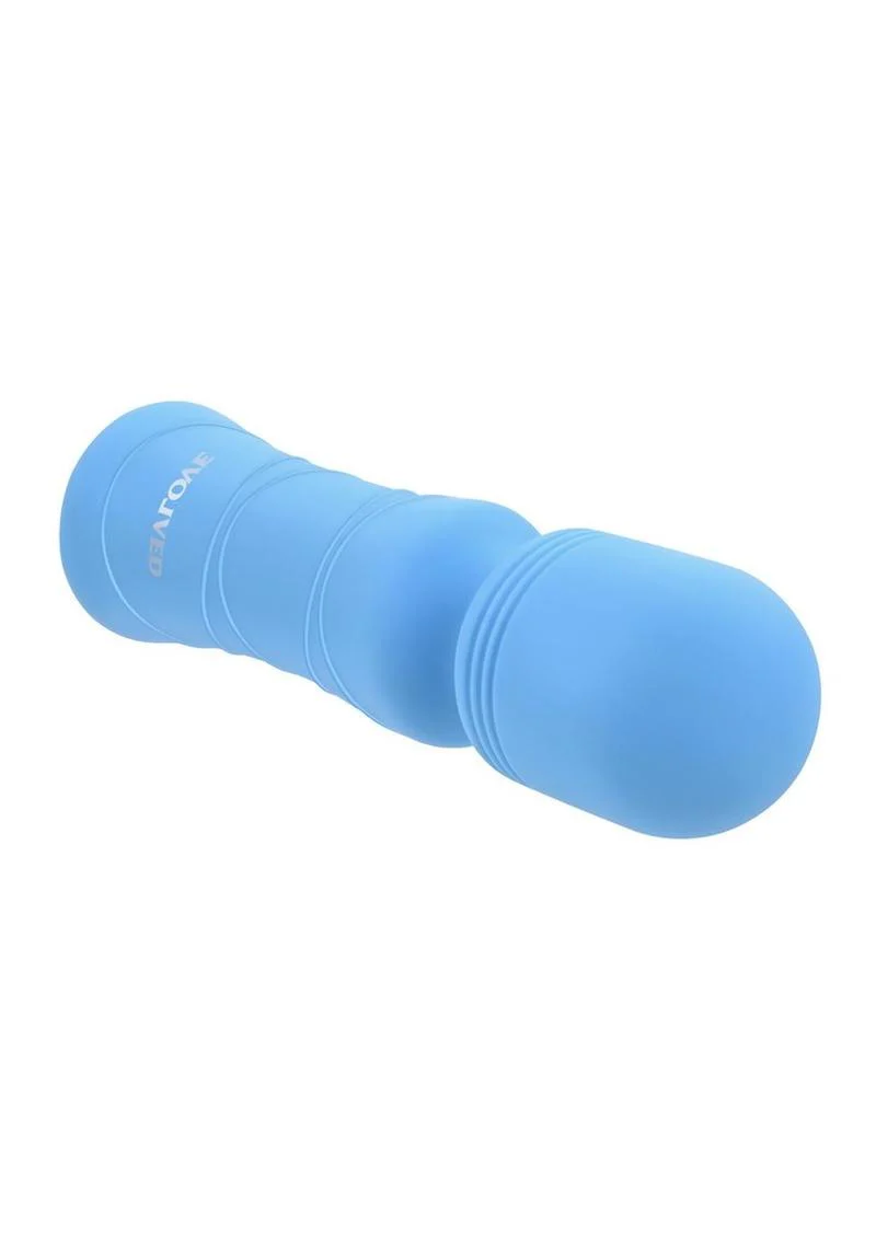 Out of the Blue Rechargeable Silicone Wand Vibrator - Image 2