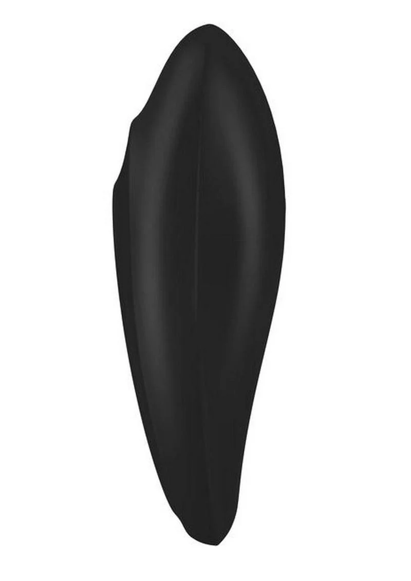 OVO B5 Silicone Cock Ring Waterproof Black Chrome - Image 2