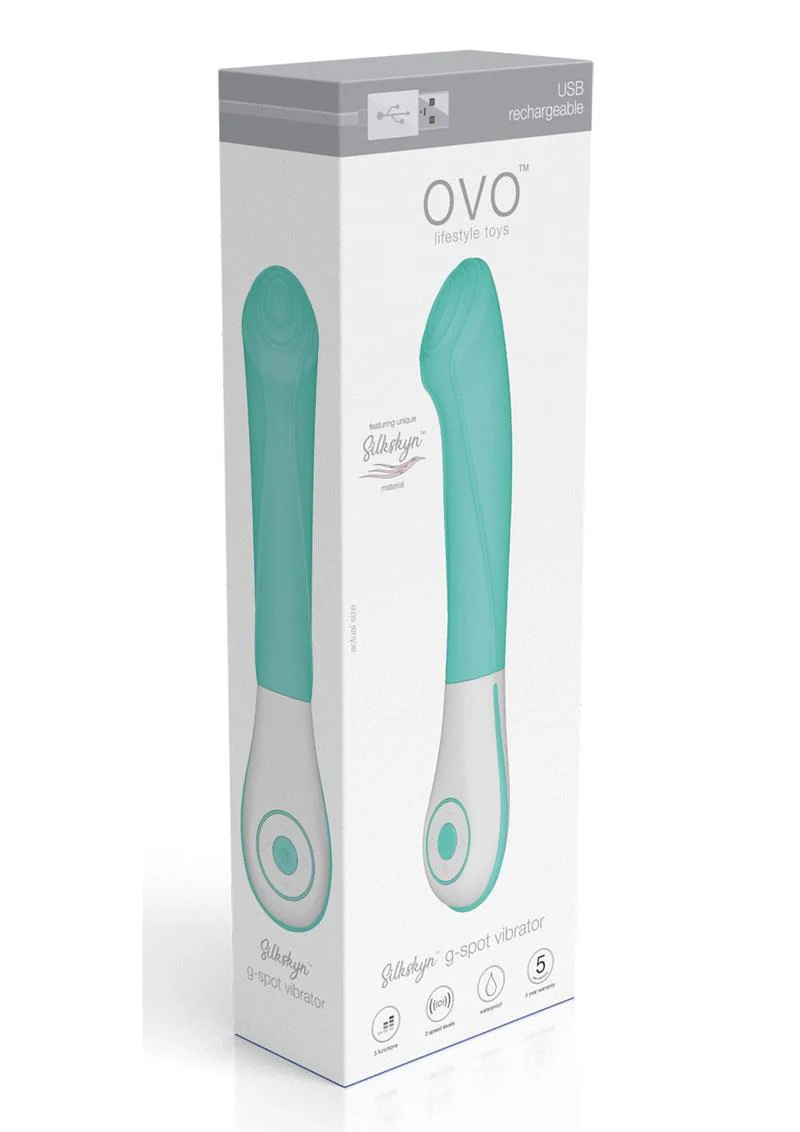 OVO Silkskyn Rechargeable Silicone G-Spot Vibrator - Image 2