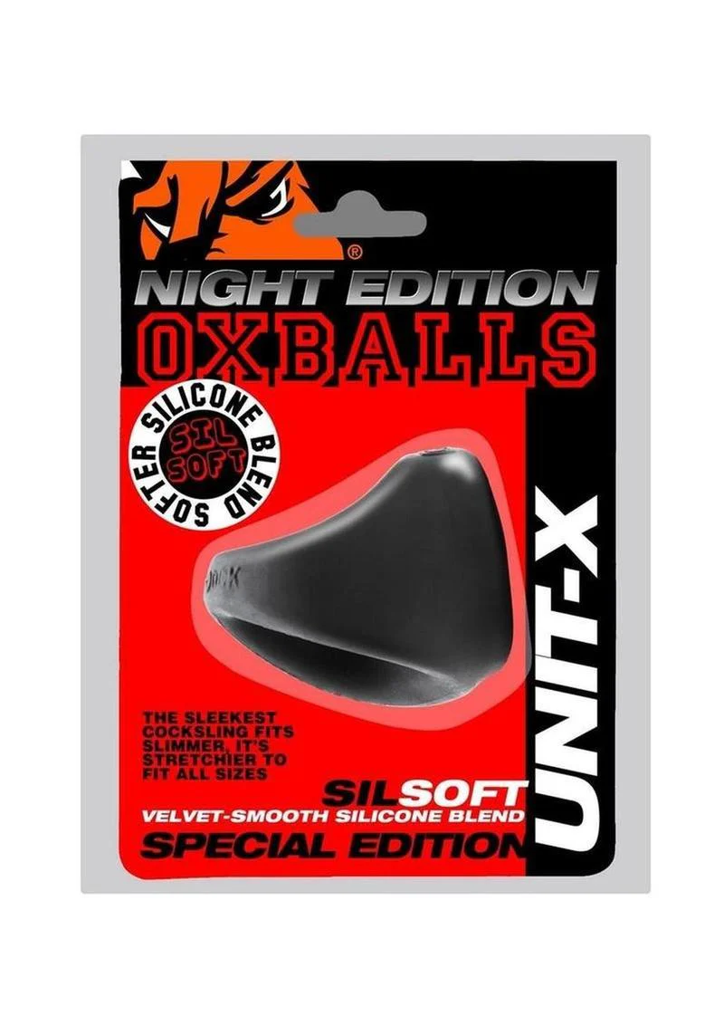 Oxballs Atomic Jock Unit-X Silicone Cock Sling Night Edition Special - Image 4