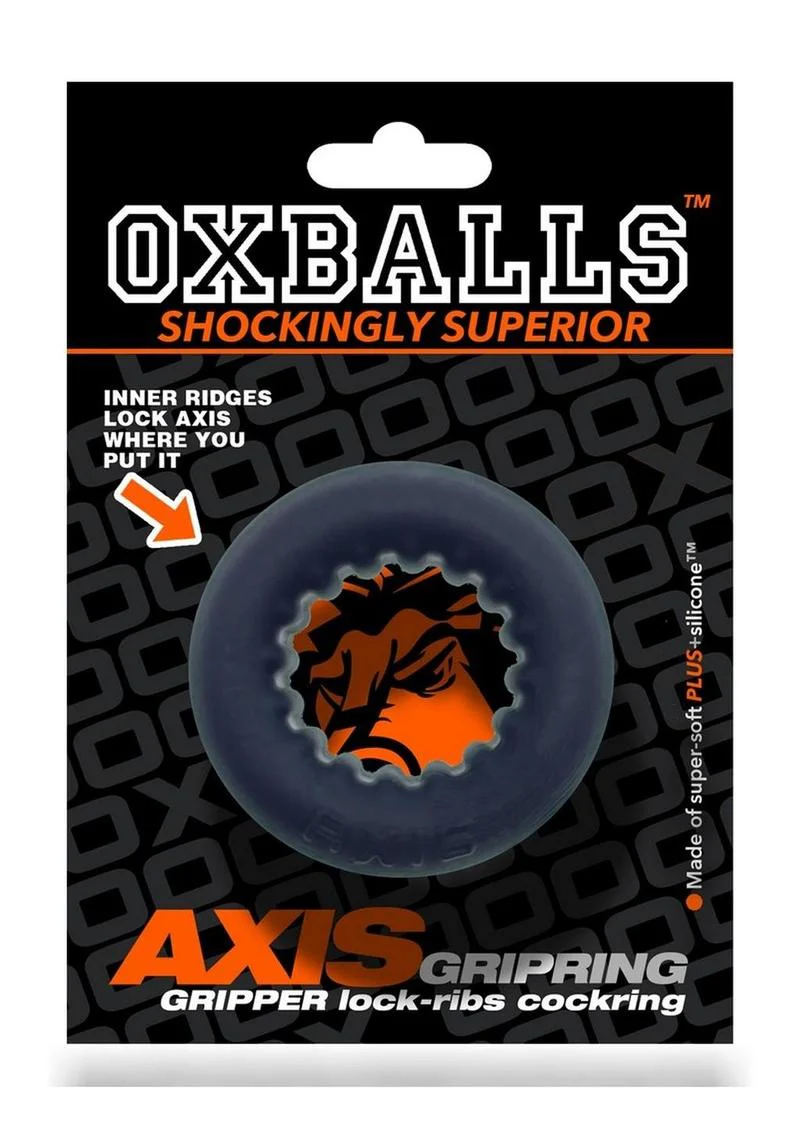 Oxballs Axis Gripper Lock Ribs Cock Ring - Image 11