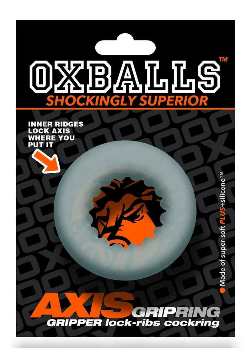 Oxballs Axis Gripper Lock Ribs Cock Ring - Image 9