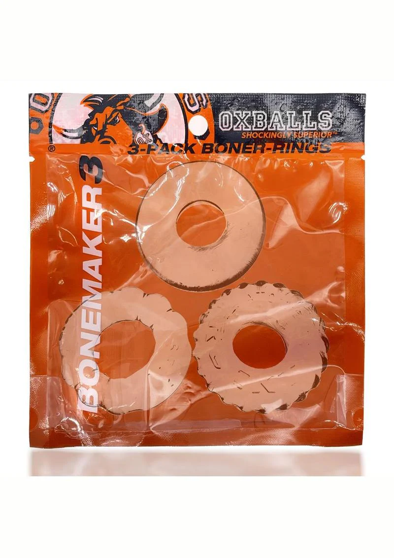Oxballs BonerMaker 3-Pack Cock Ring Kit For Increased Stamina - Image 10