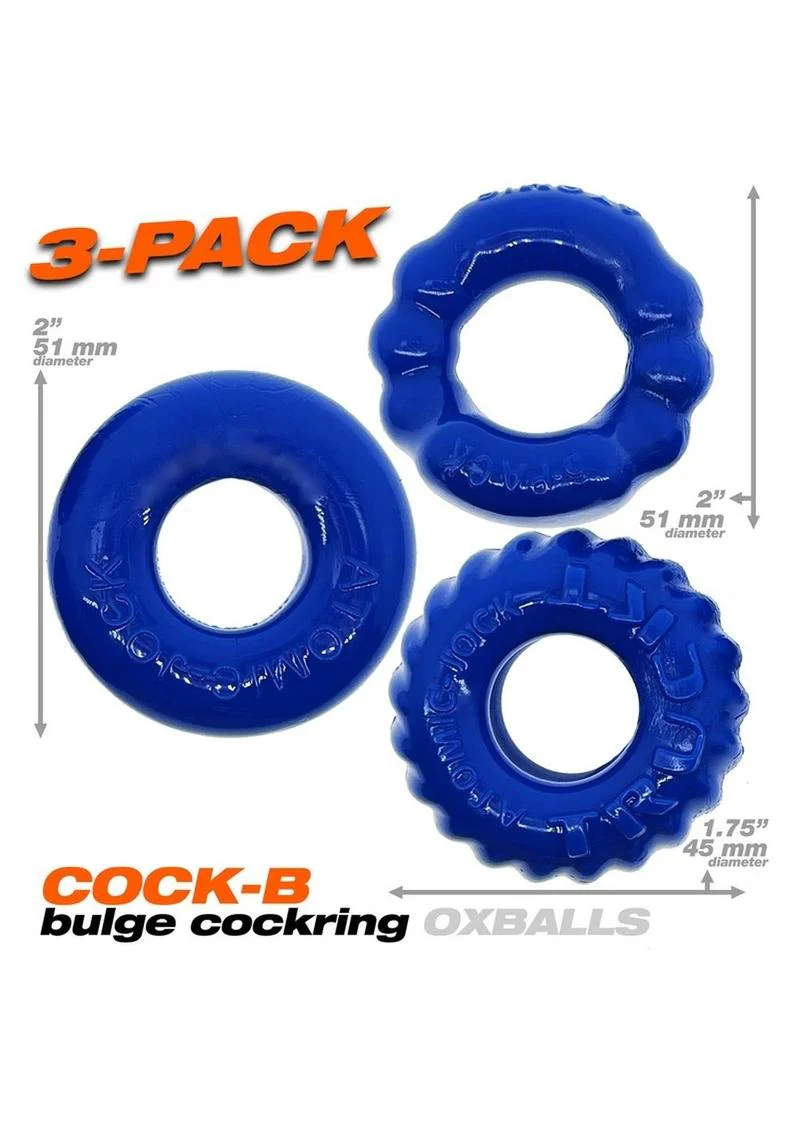 Oxballs BonerMaker 3-Pack Cock Ring Kit For Increased Stamina - Image 8