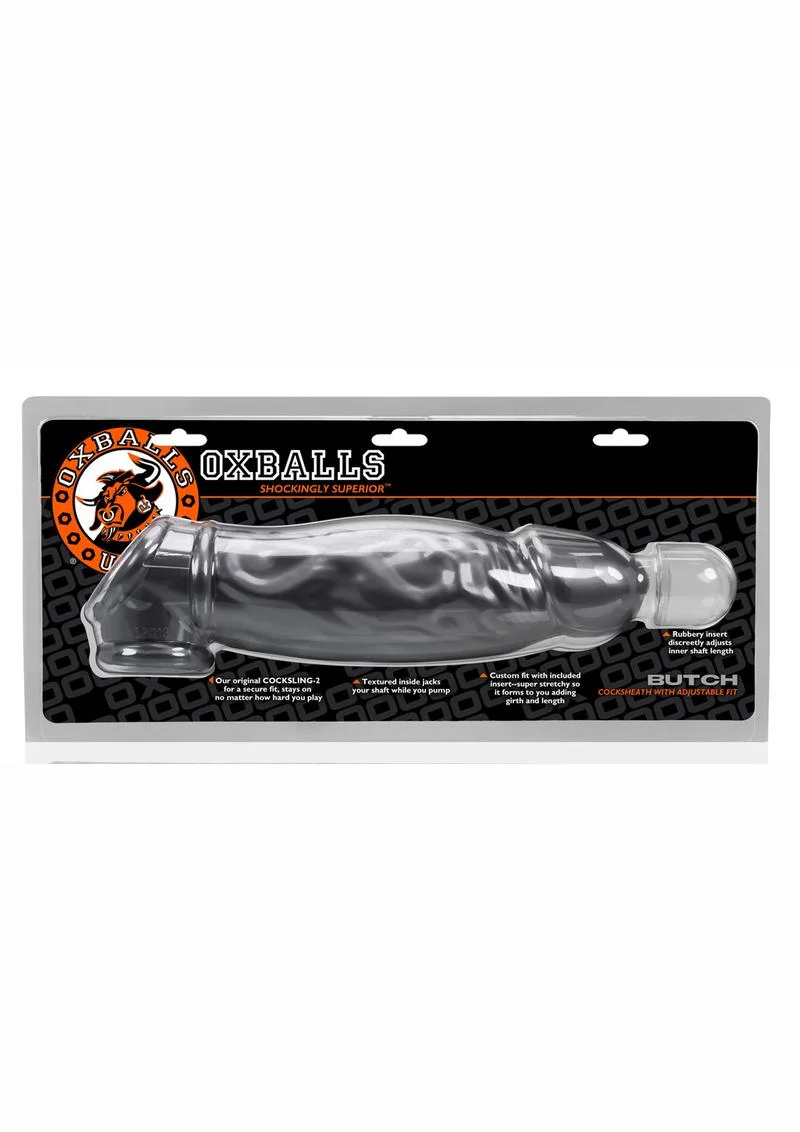 Oxballs Butch Cock Sheath With Body Safe Material Penis Extender - Image 7