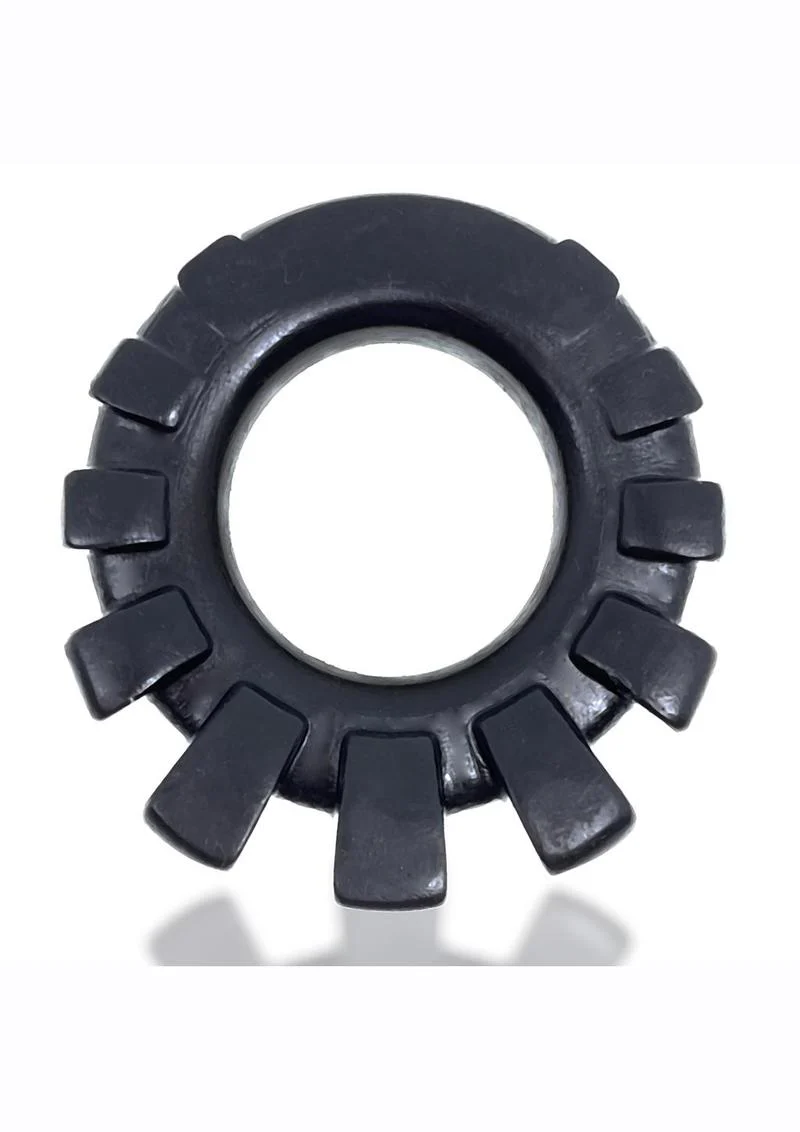 Oxballs Cock Lugged Platinum Silicone Cock Ring - Image 2