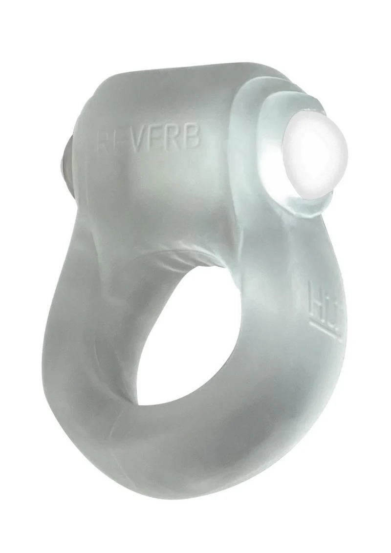 OXBALLS Glow Dick LED Rechargeable And Waterproof Clear Ice Cock Ring - Image 3