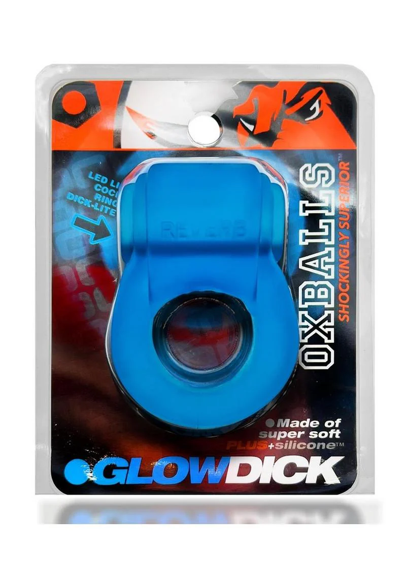 OXBALLS Glow Dick LED Super Soft Silicone Cock Ring - Image 4
