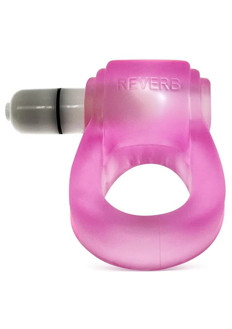 OXBALLS Glow Dick Rechargeable LED And Waterproof Pink Ice Cock Ring - Image 3