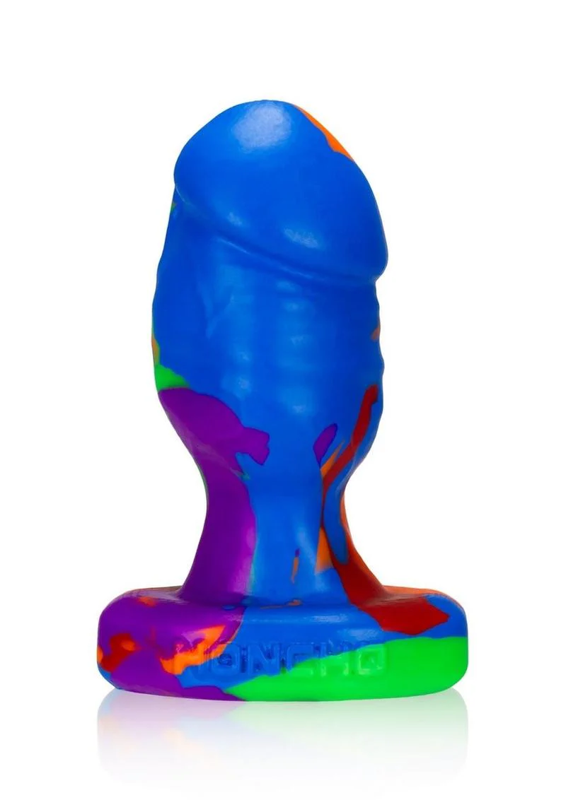 Oxballs Honcho 1 Silicone Anal Plug Rainbow - Image 3