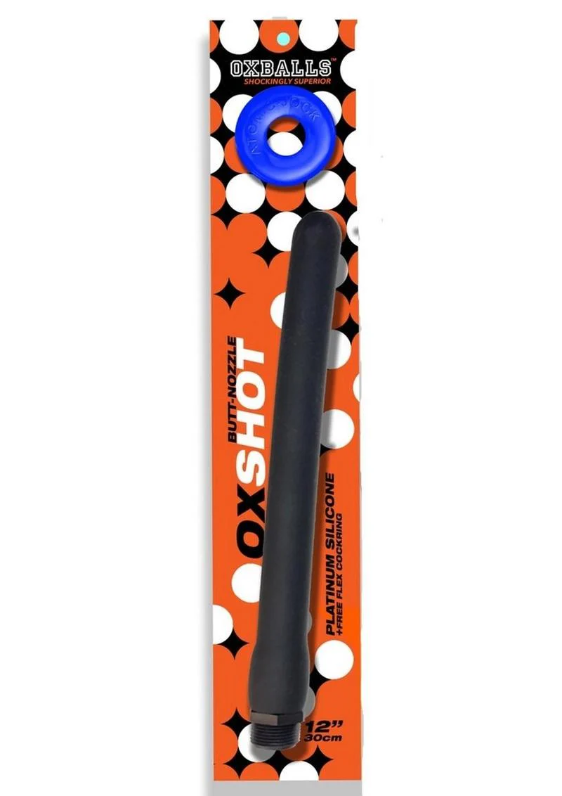 OxBalls OxShot 12 Inch Silicone Butt Nozzle - Image 2