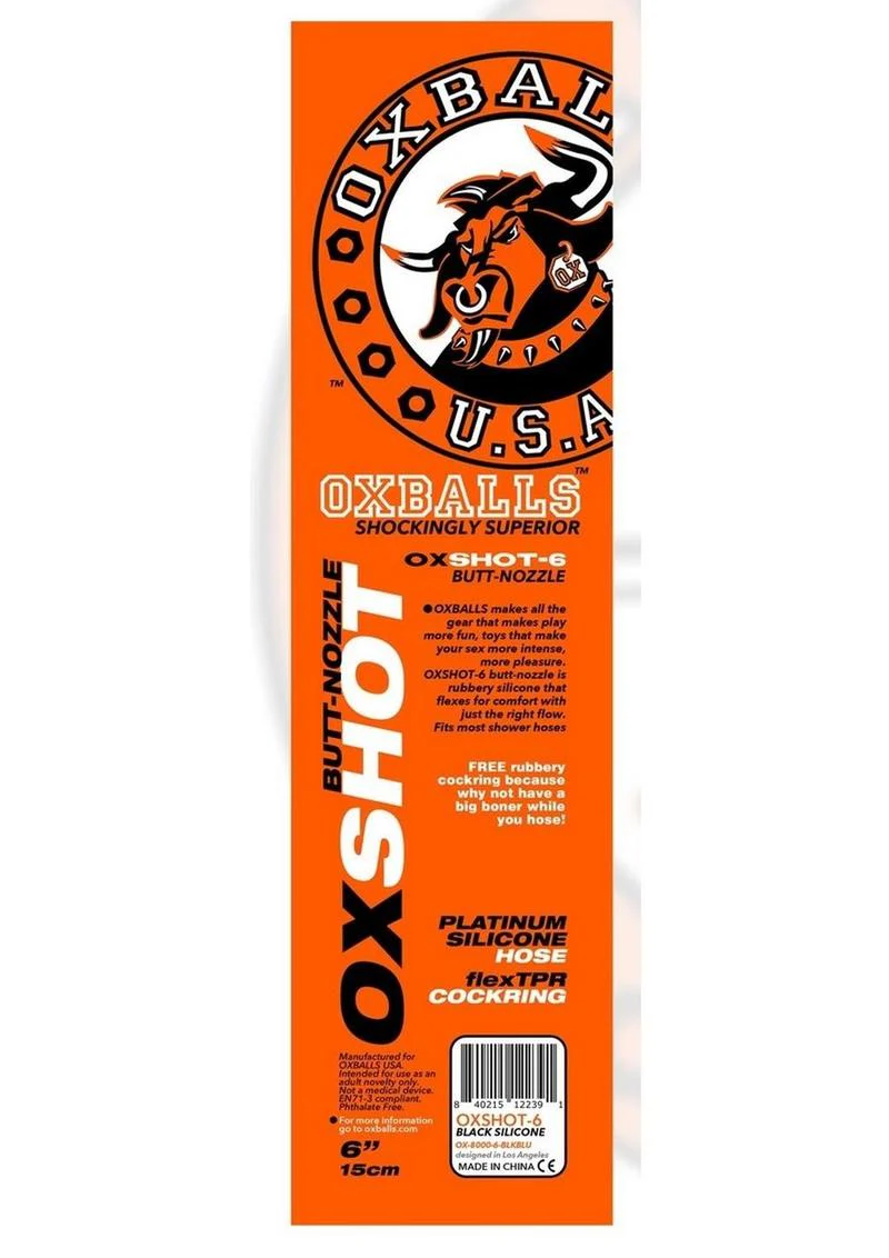 OxBalls OxShot 12 Inch Silicone Butt Nozzle - Image 3
