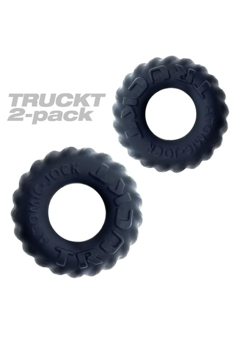 Oxballs TruckT Plus 2-Pack Silicone Cock Ring - Image 2