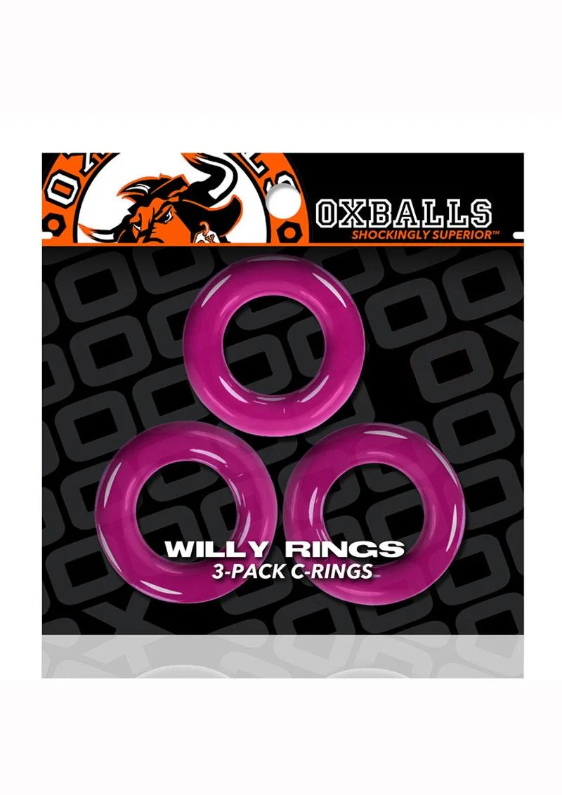 Oxballs Willy Rings 3-Pack Cock Rings For Enhanced Performance - Image 5