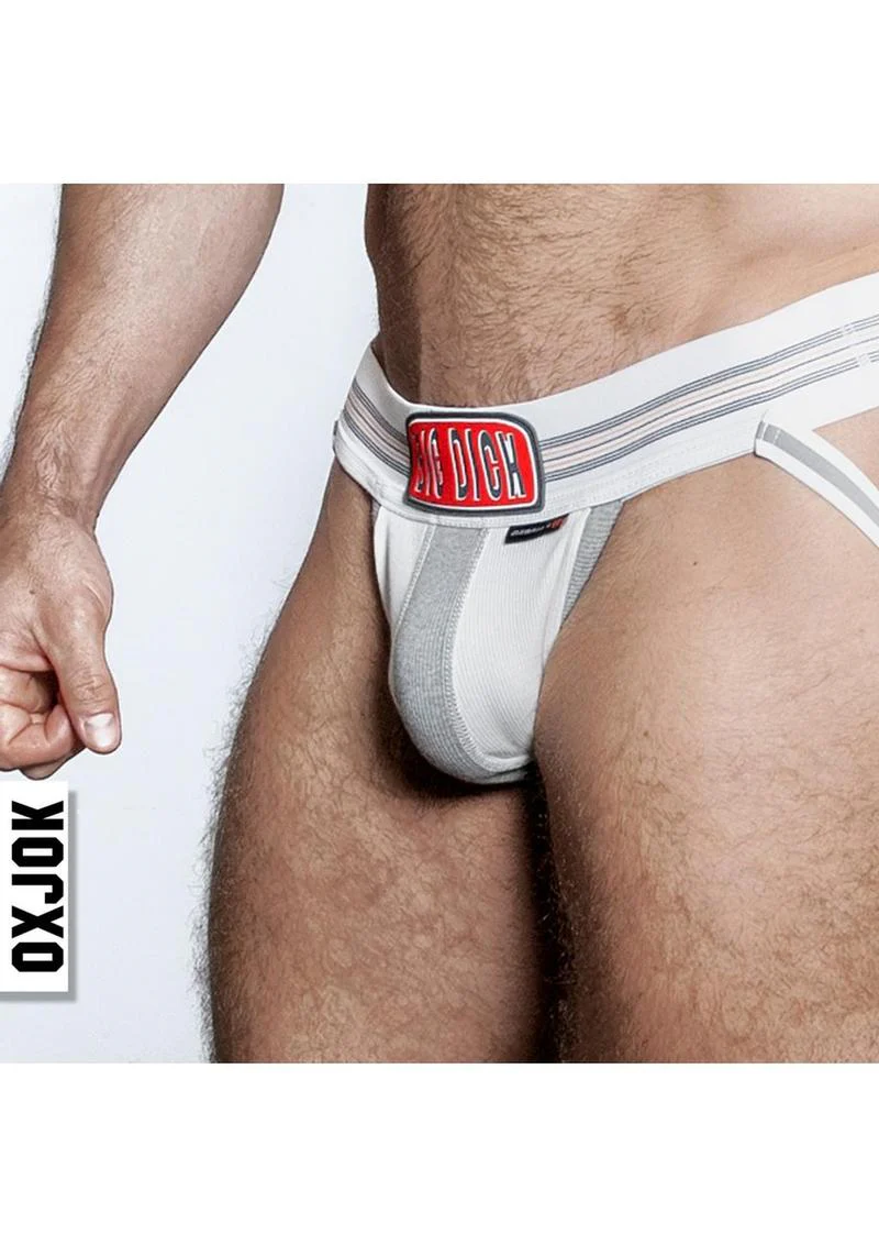 OXJOK Big Dick Bulge-Ring Jockstrap with Rubber Stretch - Image 2