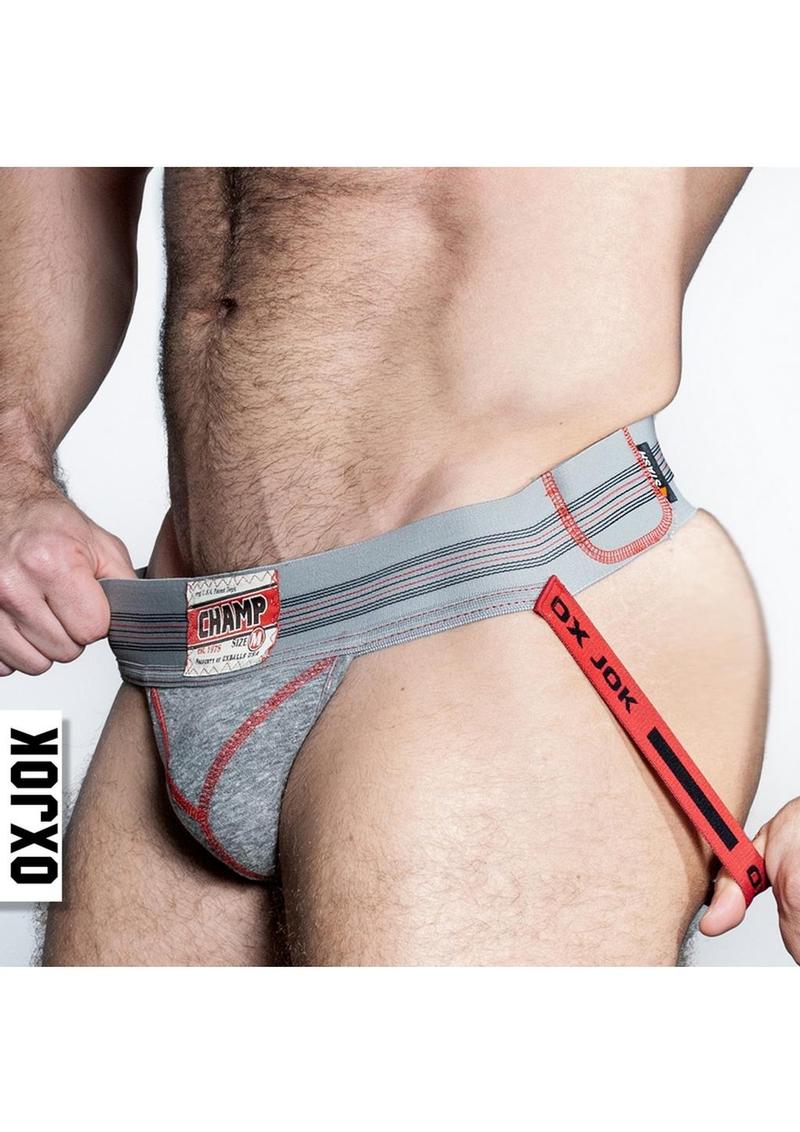 OXJOK Geared for Play Champ Vintage Sweatshirt Jock - Image 2