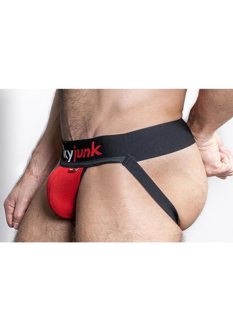 OXJOK Hunky Junk Jockstrap with Rubber Stretch - Image 2