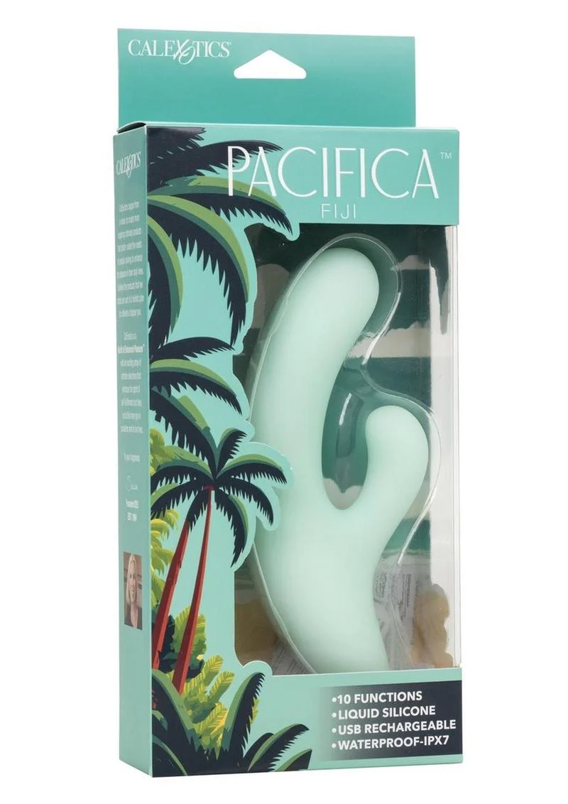 Pacifica Fiji Rechargeable Silicone Rabbit Vibrator - Image 4