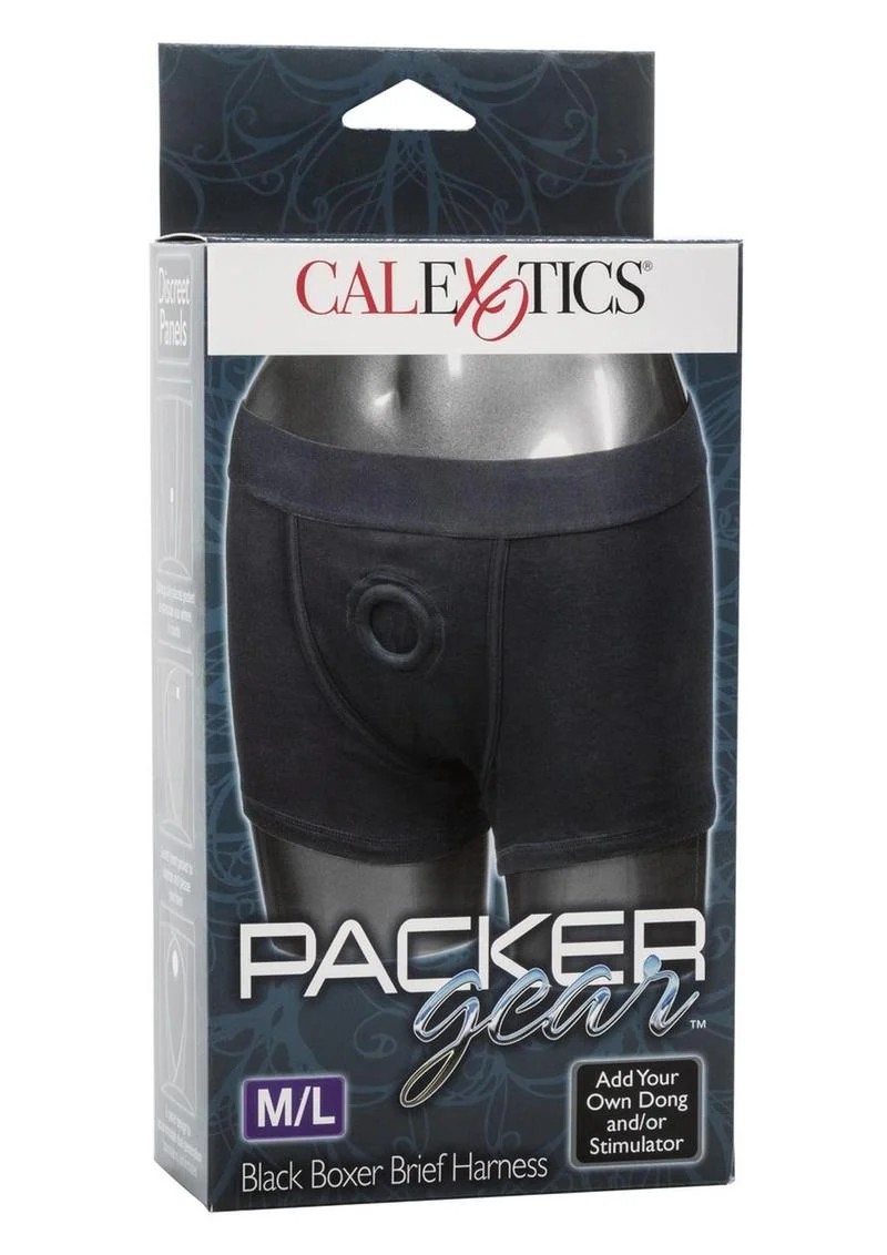 Packer Gear Black Boxer Brief Harness - Image 13