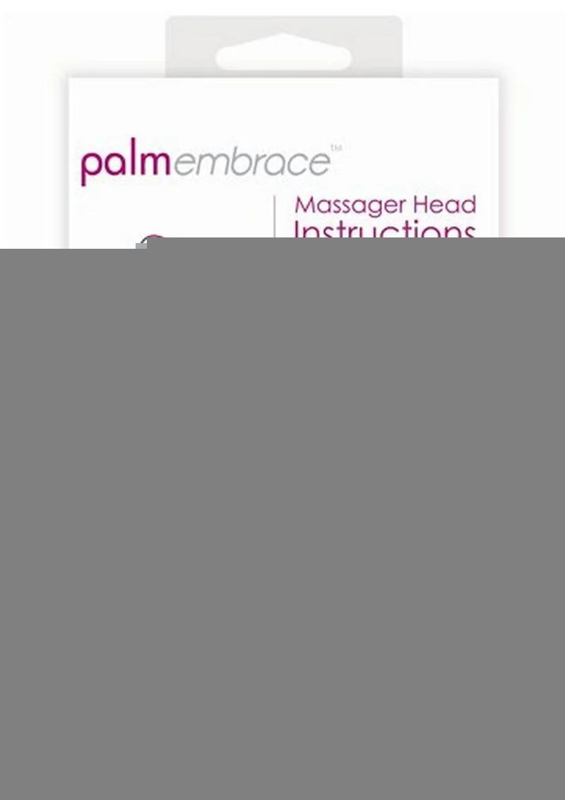 Palm Embrace Silicone Massager Head Attachment Pink for Palmpower - Image 2