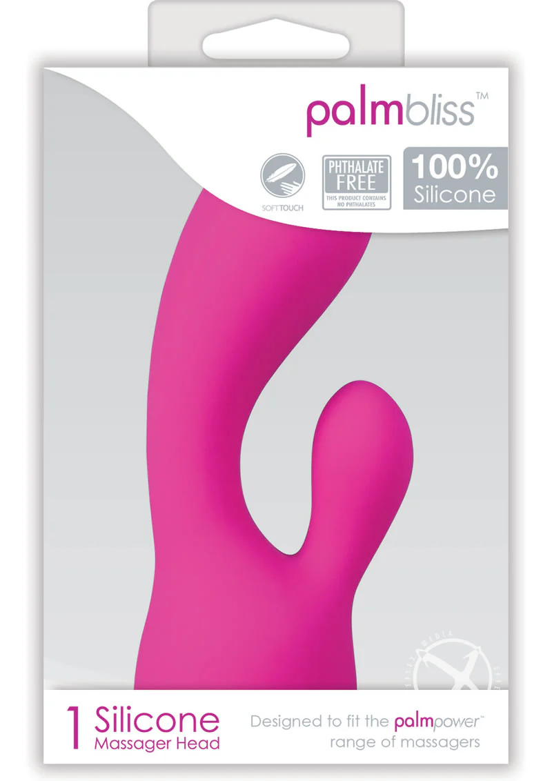 PalmBliss Silicone Massager Head Pink Attachment for PalmPower - Image 3