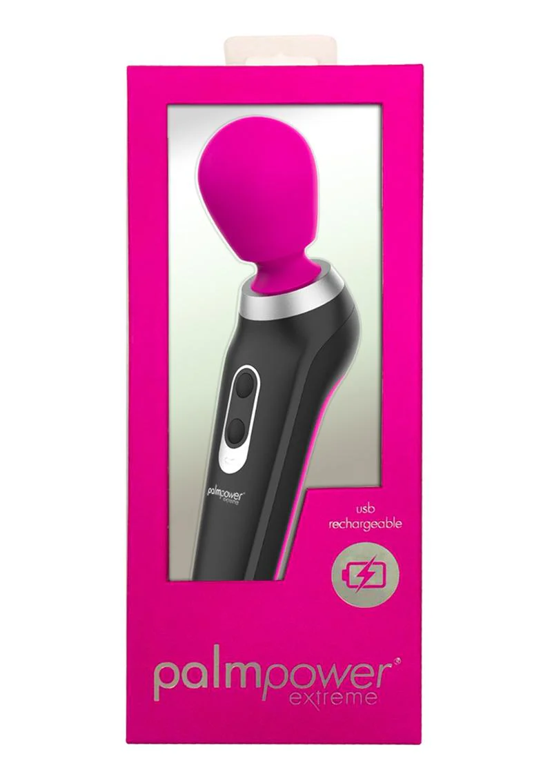 PalmPower Extreme Rechargeable Wand Silicone Massager - Image 8