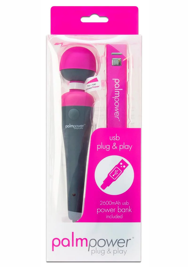 PalmPower Plug And Play Rechargeable Wand Massager - Image 4
