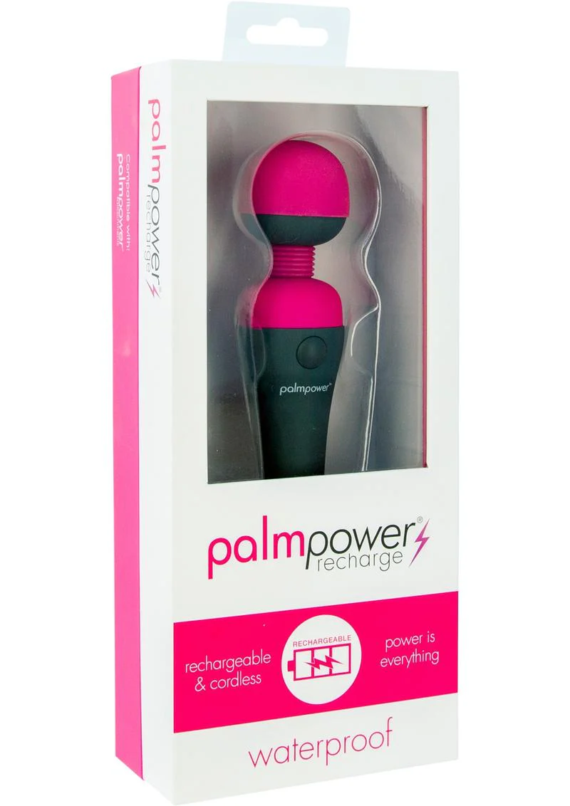 PalmPower Recharge Waterproof Wand Massager - Image 4