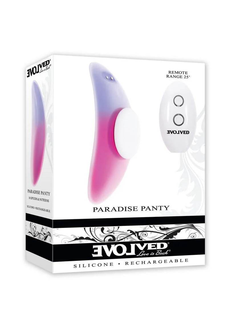 Paradise Panty Rechargeable Silicone Vibe Remote Controlled - Image 4