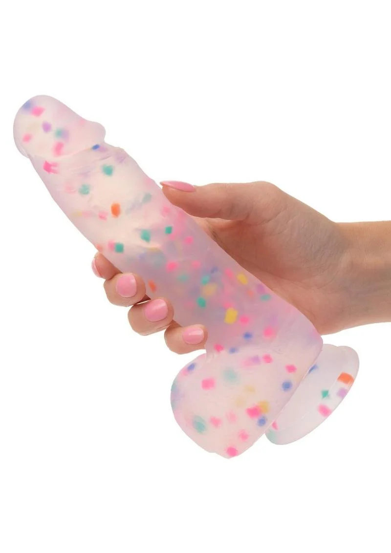 Party Boy Silicone Studs Dong with Suction Cup Insert - Image 3