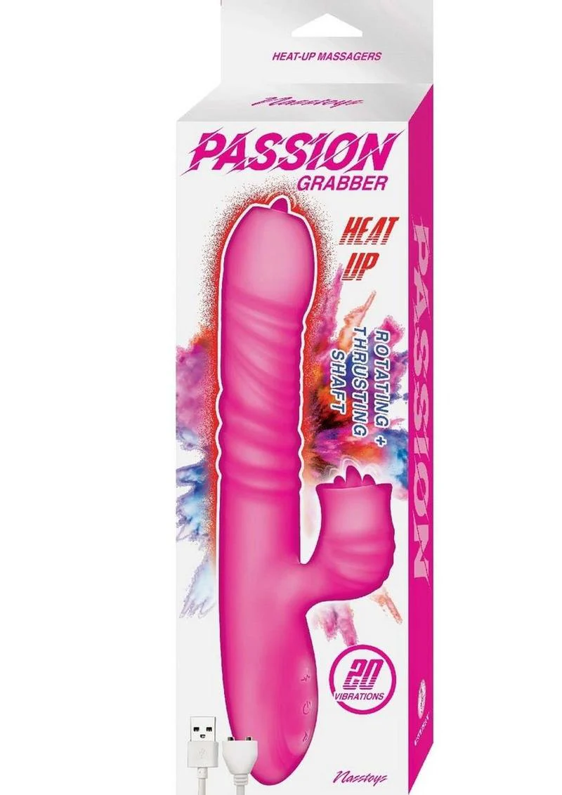Passion Grabber Cozy Warm Silicone Bunny Exciter - Image 4