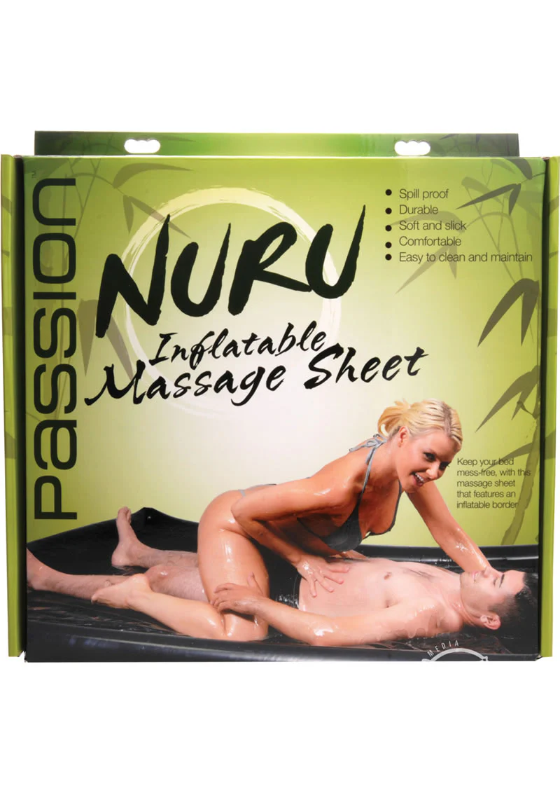 Passion Nuru Inflatable Vinyl Massage Sheet - Image 4