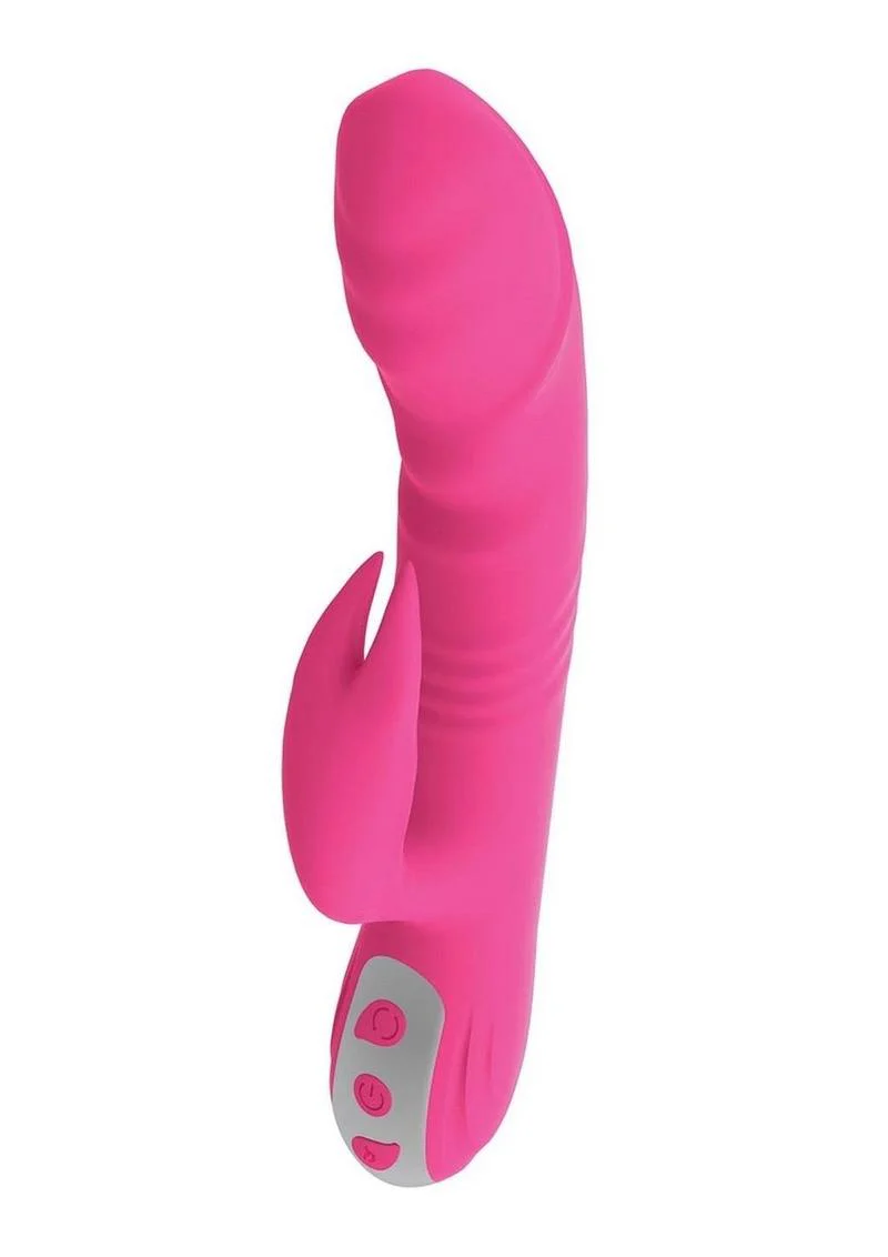 Passion Tickler Heat Up Silicone Rabbit Vibrator - Image 3