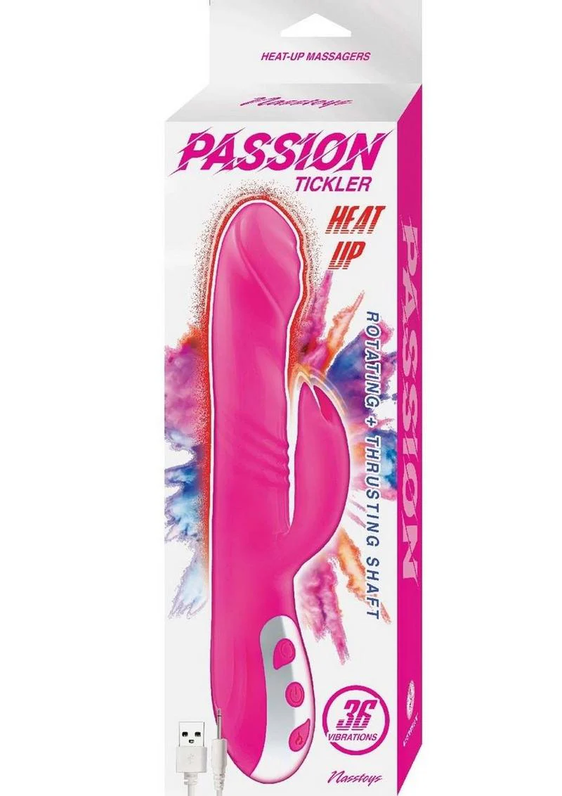 Passion Tickler Heat Up Silicone Rabbit Vibrator - Image 4