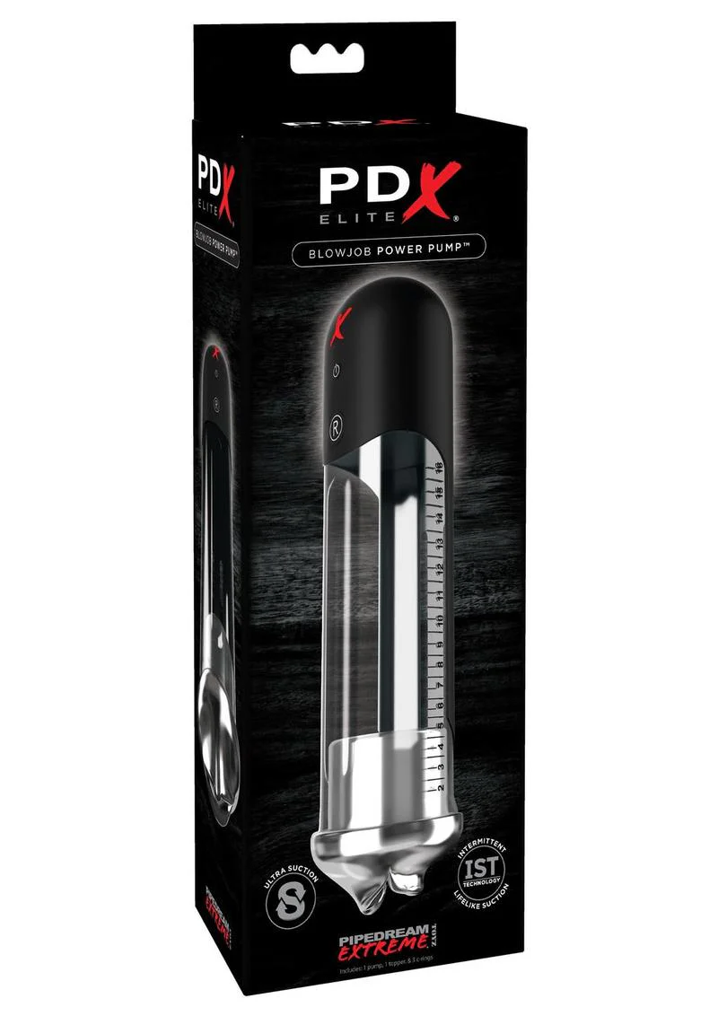 PDX Elite Blowjob Power Pump Ultra Suction Masturbator - Image 3