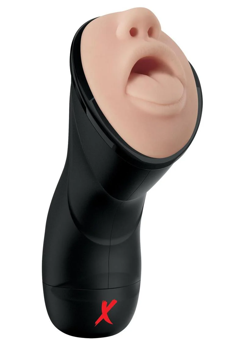 PDX Elite Deep Throat Vibrating Stroker Masturbator with Ultra Suction - Image 2