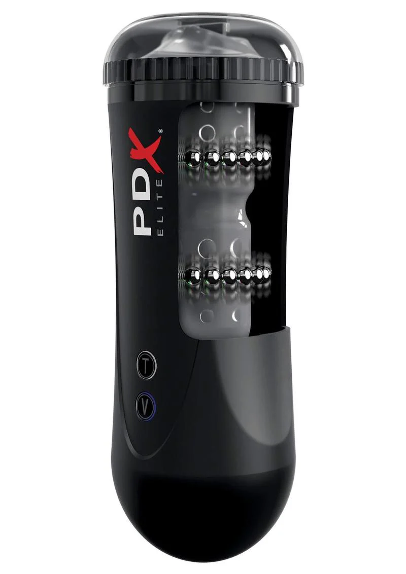 PDX Elite Moto Internal Stroking Action Stroker With Vibration - Image 2