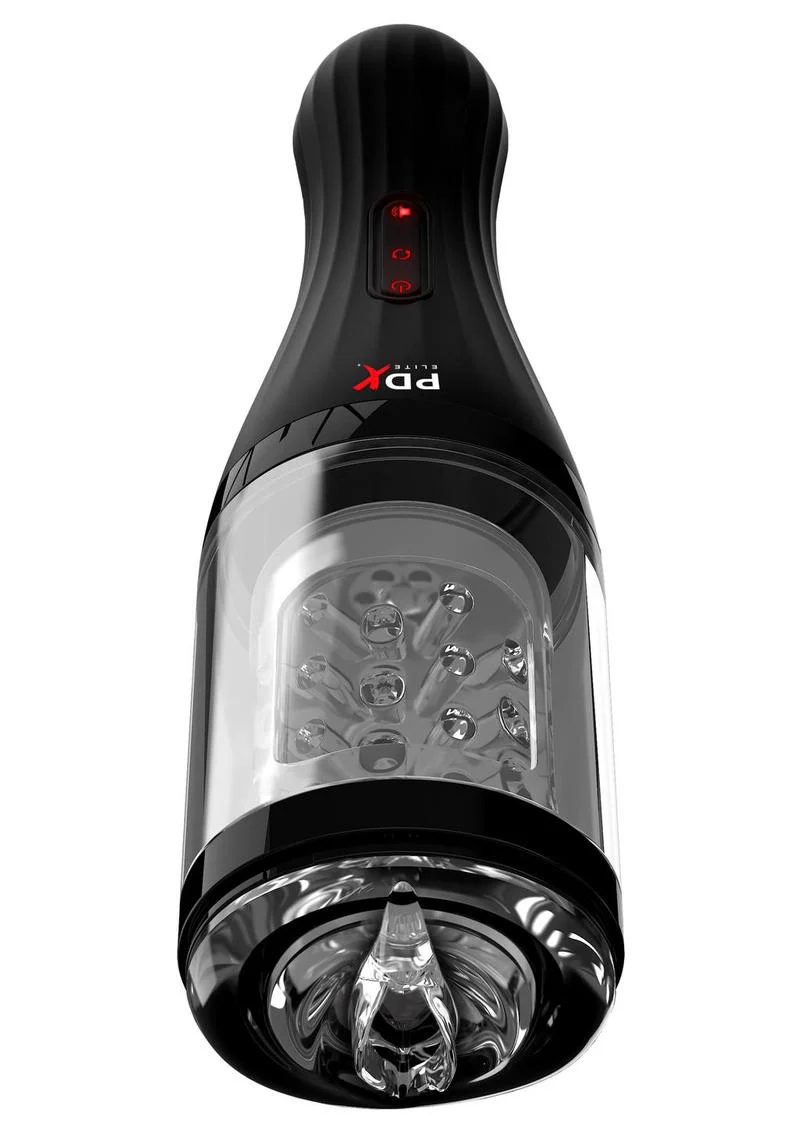 PDX Elite Talk Dirty Rotobator Rechargeable Masturbator with Moans - Image 2