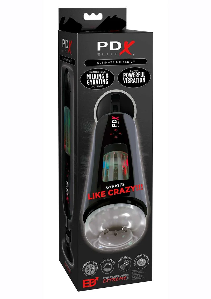 PDX Elite Ultimate Milker Rechargeable Masturbator - Image 2