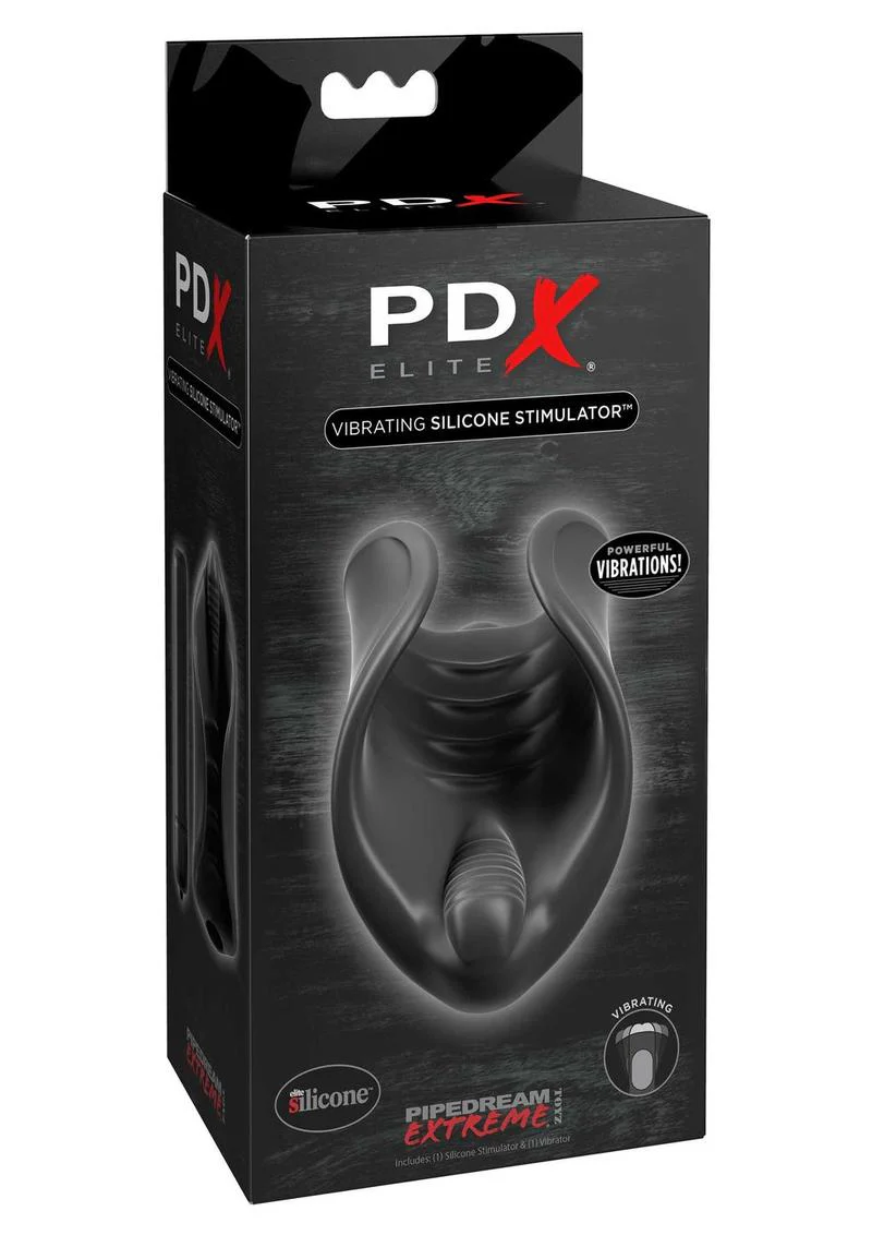PDX Elite Vibrating Silicone Stimulator Powerful Vibrations And Bullet - Image 3