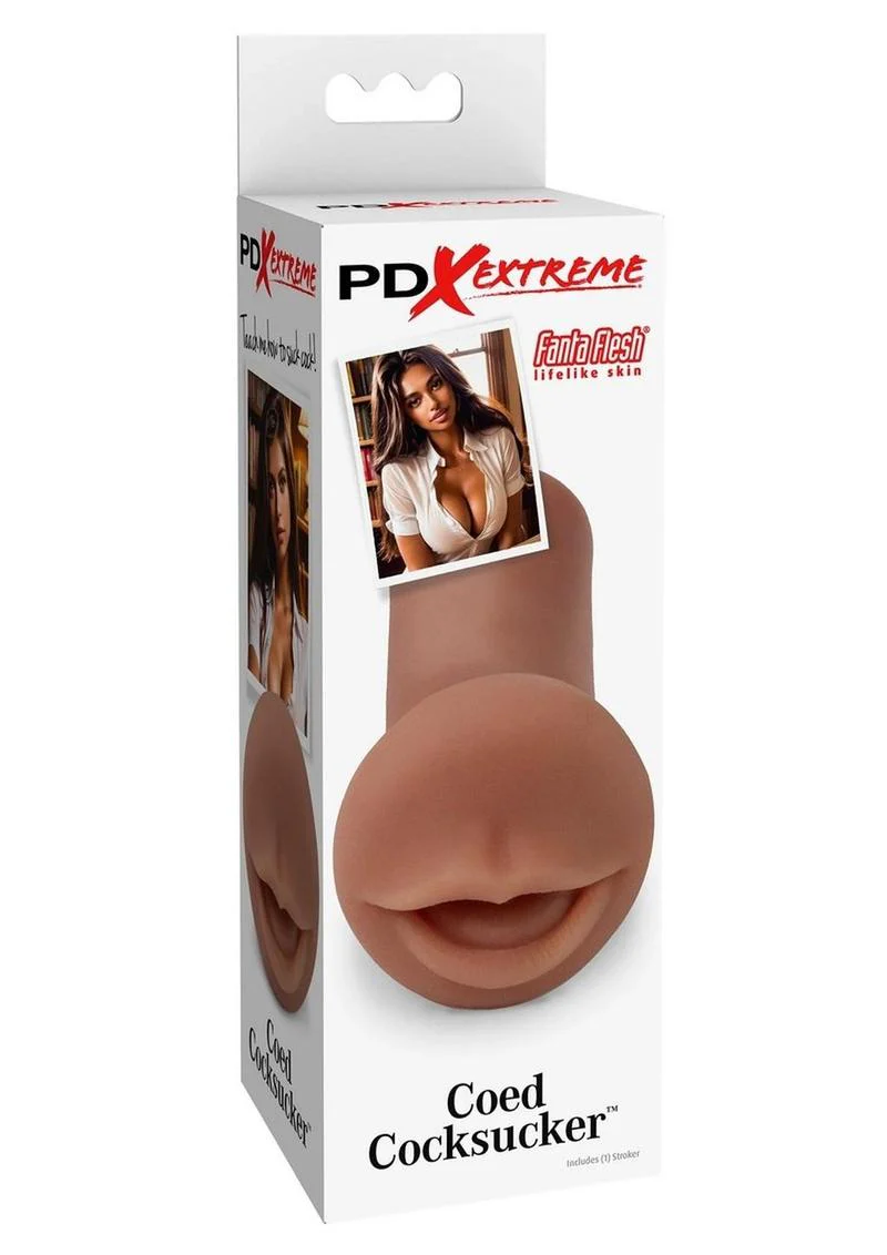 PDX Extreme Coed Cocksucker Flesh Material Mouth Stroker - Image 3
