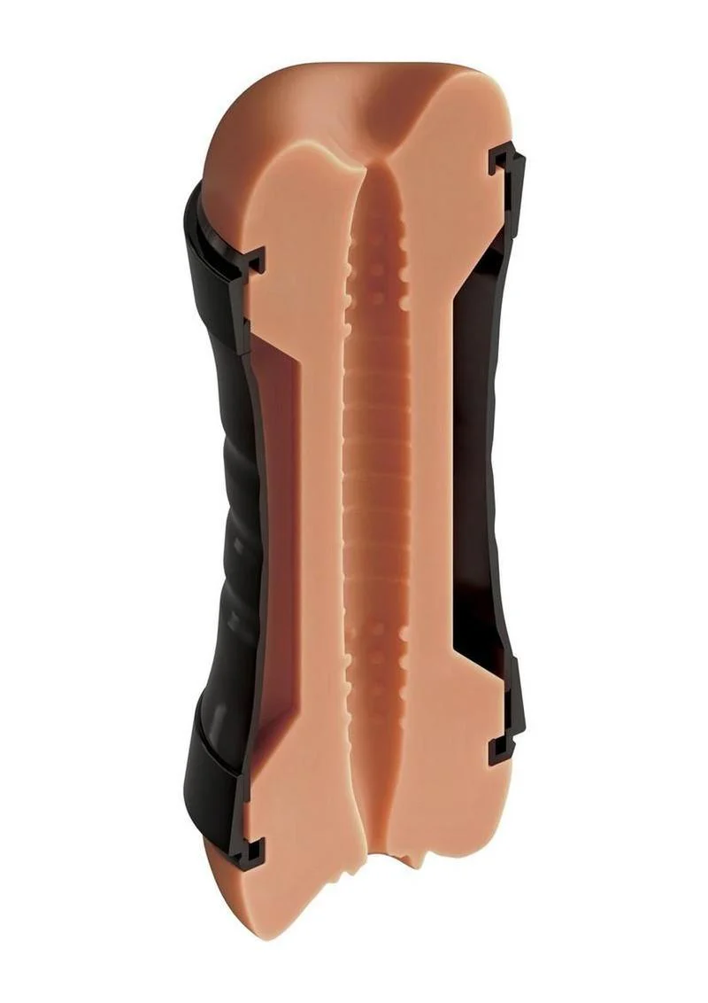 PDX Extreme Super Flip-A-Pussy Over Self-Lubricating Stroker - Image 3