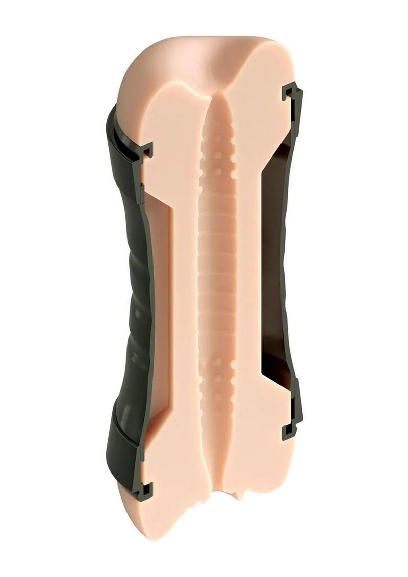 PDX Extreme Super Flip-A-Pussy Over Self-Lubricating Stroker - Image 5