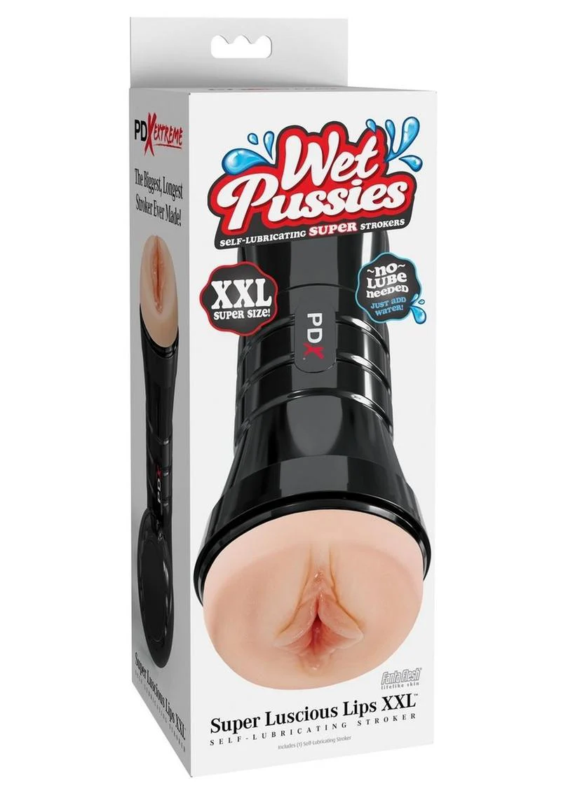 PDX Extreme Wet Pussies Super Luscious Lips XXL Stroker - Image 8
