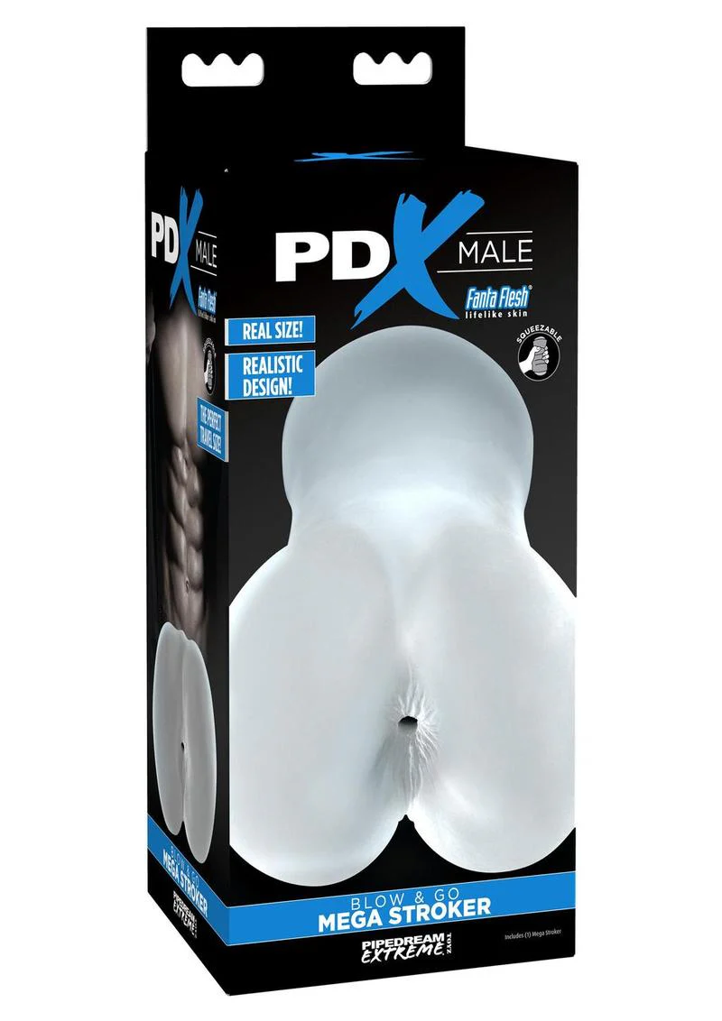 PDX Male Blow And Go Mega Stroker Masturbator Realistic Anal Design - Image 6