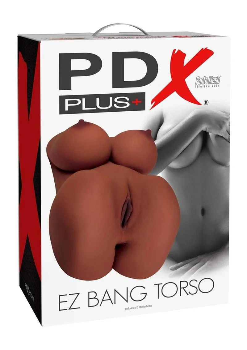 PDX Plus EZ Bang Torso Realistic Fanta Flesh Lifelike Pleasure Toy - Image 7