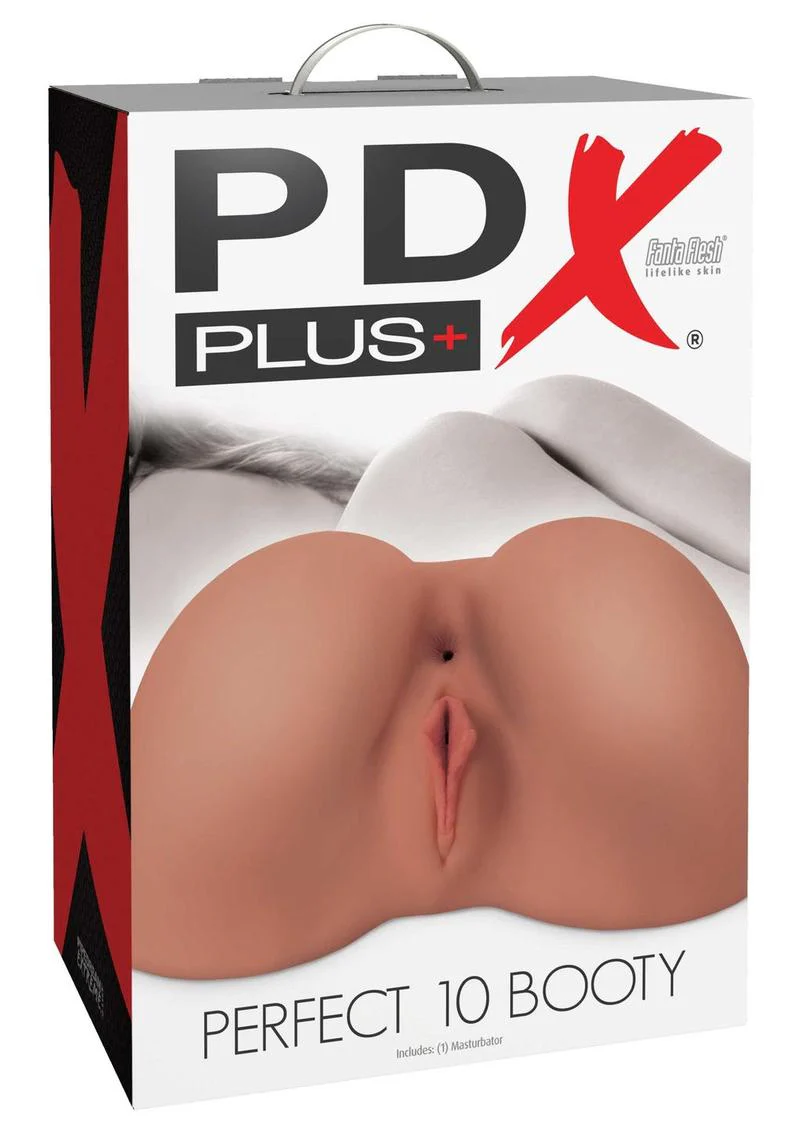 PDX Plus Perfect 10 Booty Realistic Pussy And Ass Masturbator - Image 7